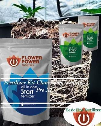 Imagen de Kit de Fertilizantes Clones y Semilleros Pro XL