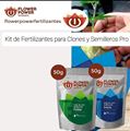 Imagen de Kit de Fertilizantes Clones y Semilleros Pro